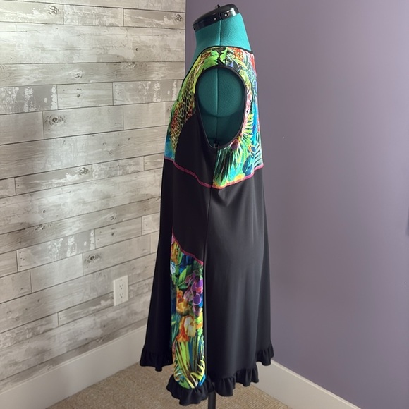 LIBRA Tropical Print Dress - Picture 3 of 7